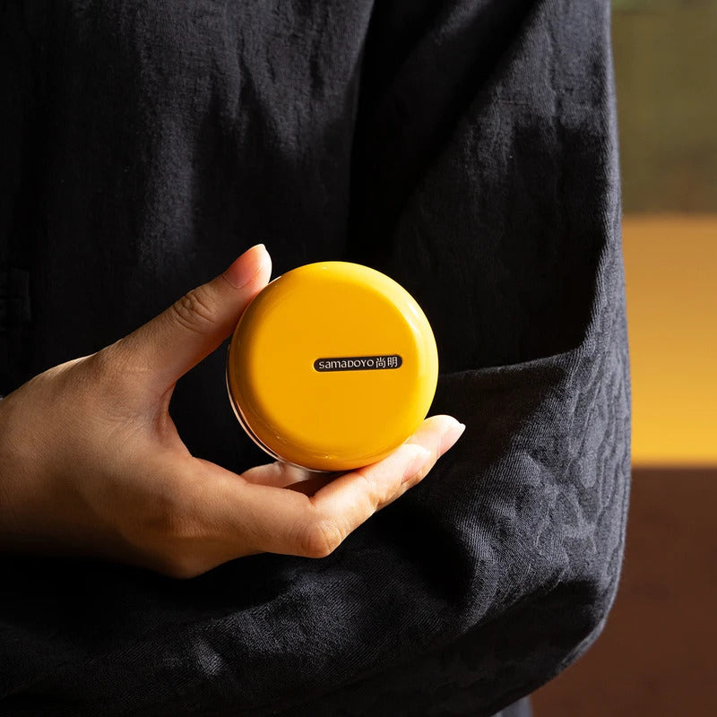 SAMADOYO-316 Stainless Steel Teapot, Insulated Tea & Coffee Brewer with Built-in Filter, 600ml