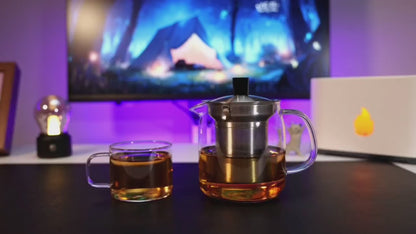 SAMADOYO Heat-resistant glass teapot teapot tea water separation and filtration household large capacity tea maker