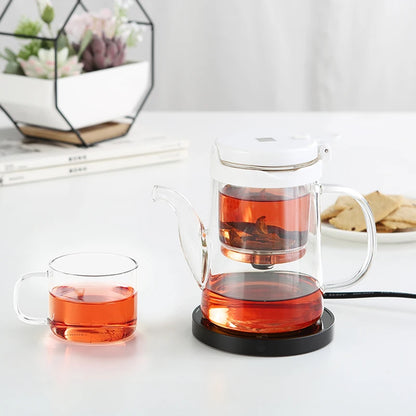 SAMADOYO elegant cup insulation separation bubble teapot heat-resistant glass teapot simple filter tea cup
