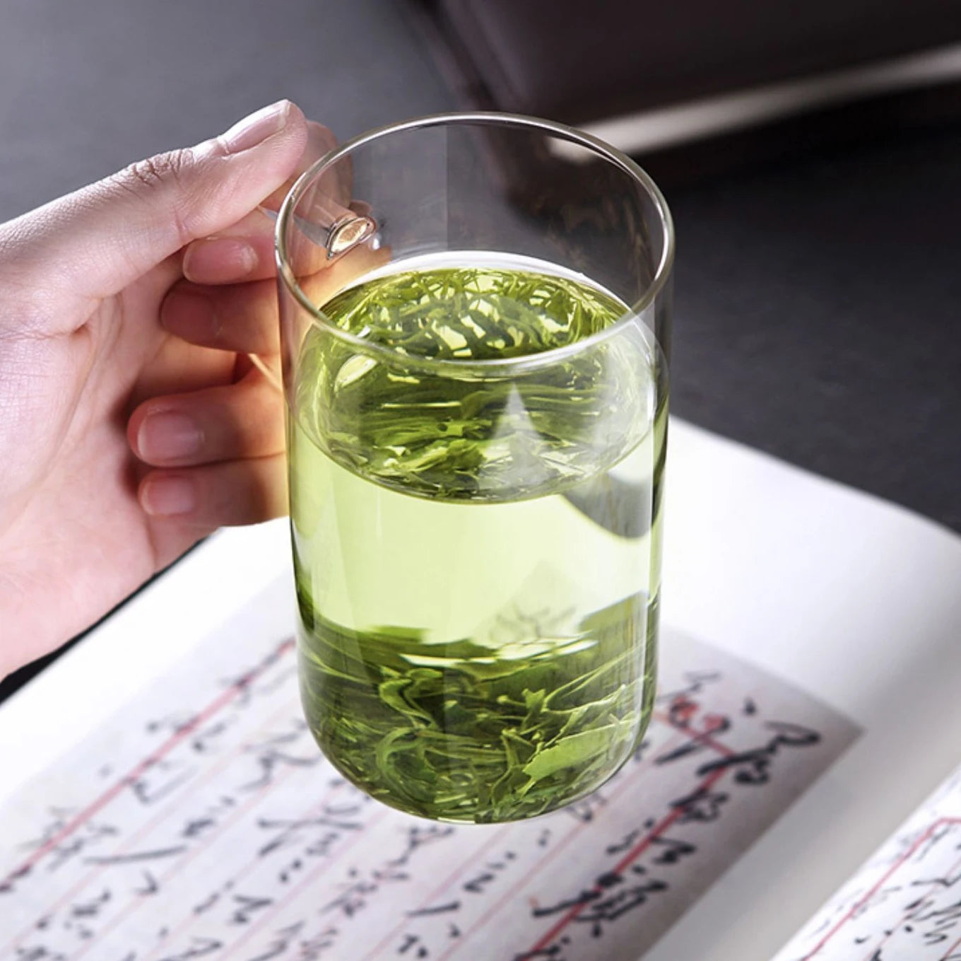 Samadoyo High quality high borosilicate glass water cup, transparent glass water cup, milk cup, crystal cup 300ml