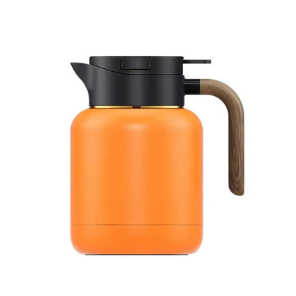 samadoyo Teekanne mit Temperaturanzeige, große Kapazität, Teekanne aus Edelstahl 304, 1500 ml 