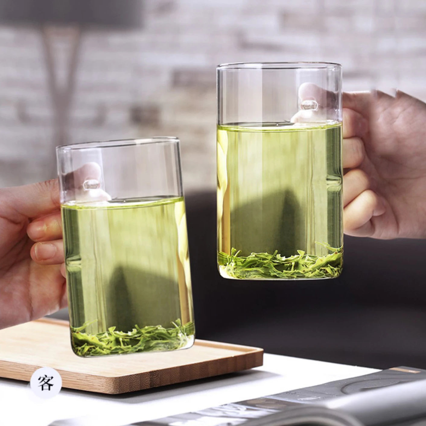 Samadoyo High quality high borosilicate glass water cup, transparent glass water cup, milk cup, crystal cup 300ml