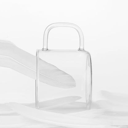 SAMADOYO Thickened heat-resistant glass kungfu tea cup, Baijiu cup, small cup, tea belt, transparent glass water